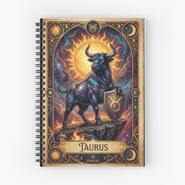 Item preview, Taurus Zodiac Tarot Card Vintage Fantasy Art designed and sold by DeerHouse.