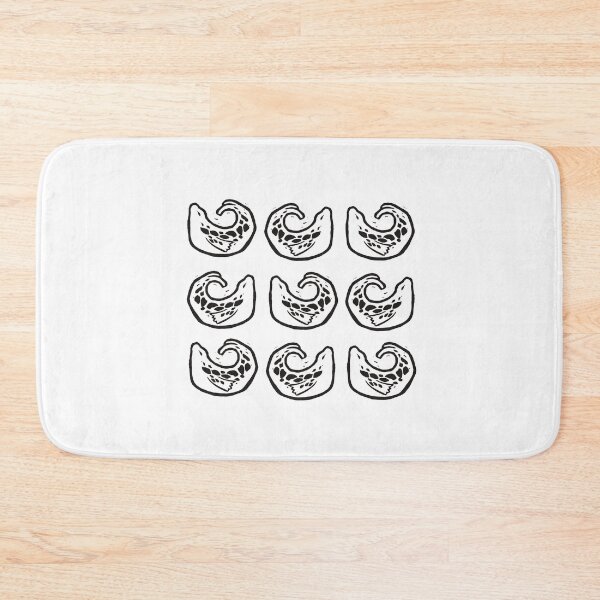 Item preview, Seal banana pose pattern b&w designed and sold by petselkie.