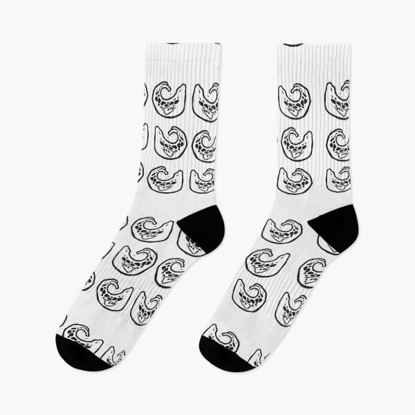 Item preview, Seal banana pose pattern b&w designed and sold by petselkie.