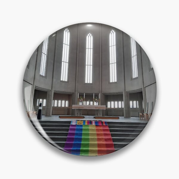 Item preview, Icelandic Rainbow Pride Church designed and sold by Curious Echo Photography.