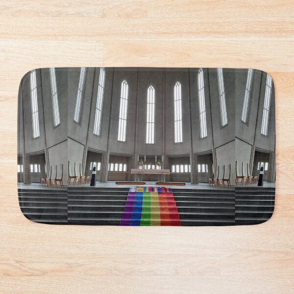 Item preview, Icelandic Rainbow Pride Church designed and sold by Curious Echo Photography.