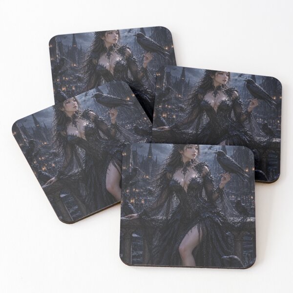 Item preview, The Midnight Raven Queen designed and sold by Pond21.