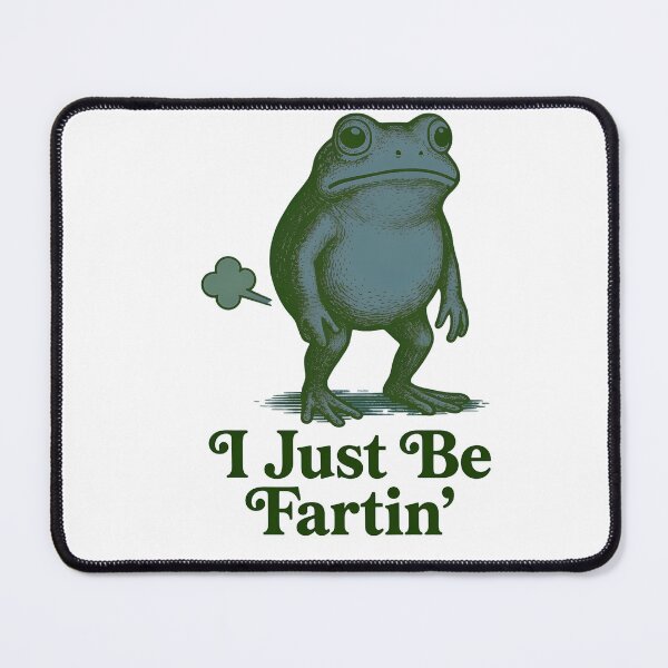 Item preview, Funny Standing Toad Gas Humor Graphic designed and sold by TokyoAyashi.