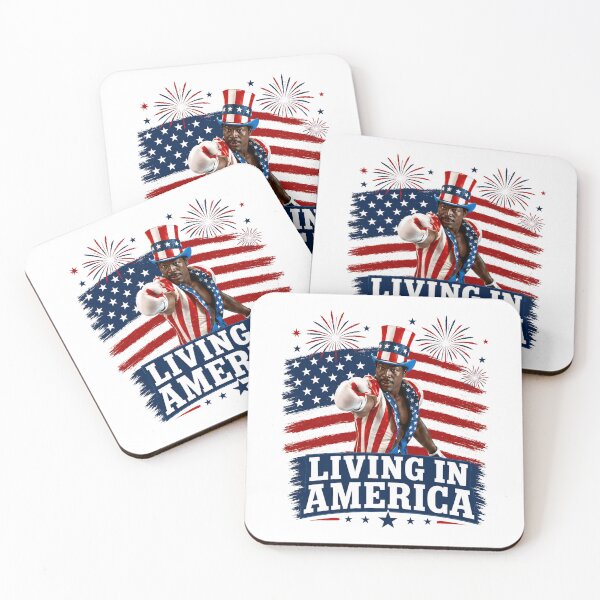 Item preview, Apollo Creed Living In America - Patriotic Boxing Fourth Of July America, USA Fighter designed and sold by kosterbleack.