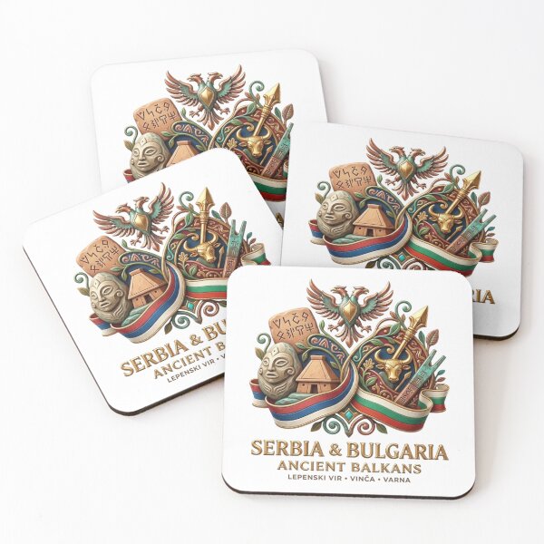 Item preview, SERBIA & BULGARIA designed and sold by likbatonboot.