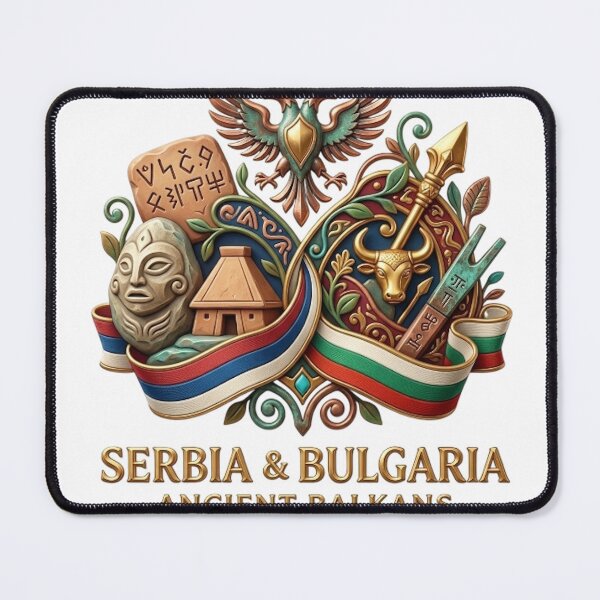 Item preview, SERBIA & BULGARIA designed and sold by likbatonboot.