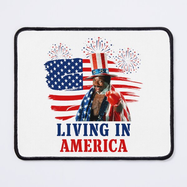 Item preview, Apollo Creed - Apollo Creed Living In America, Patriotic Boxing Fourth Of July America, USA Fighter designed and sold by kosterbleack.