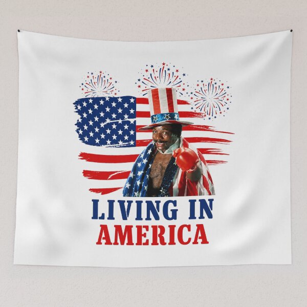 Item preview, Apollo Creed - Apollo Creed Living In America, Patriotic Boxing Fourth Of July America, USA Fighter designed and sold by kosterbleack.