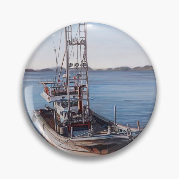 Item preview, The Isolated Boat at Twilight designed and sold by HaedamArt.