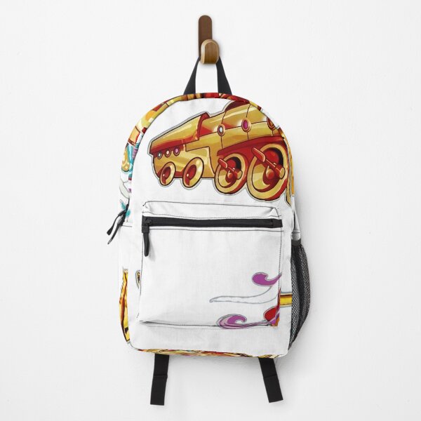 Item preview, Ornate Locomotive With Rhythmic Text Design designed and sold by TokyoAyashi.