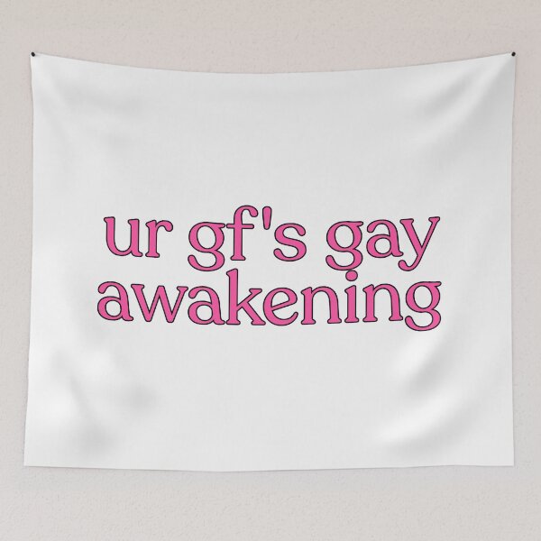 Item preview, ur gf's gay awakening designed and sold by lifeasfern.