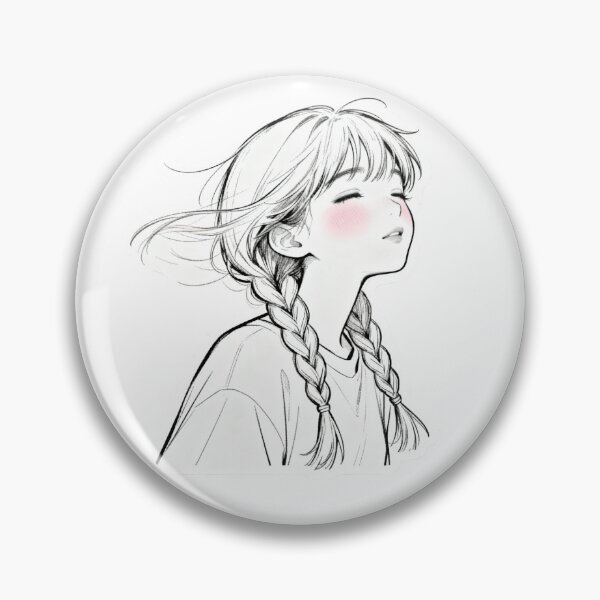 Item preview, refreshing girl designed and sold by LinemoodCo.
