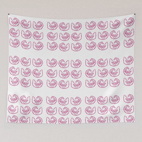 Item preview, Seals banana pose pattern pink designed and sold by petselkie.