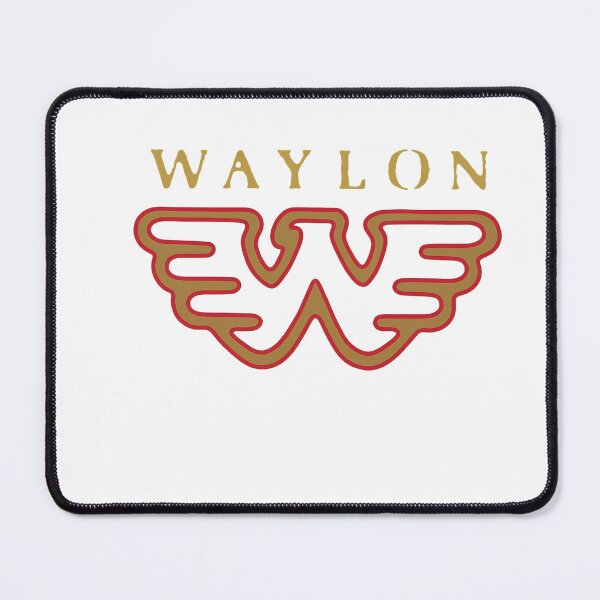 Item preview, Outlaw Country Music Winged Initial Art designed and sold by TokyoAyashi.