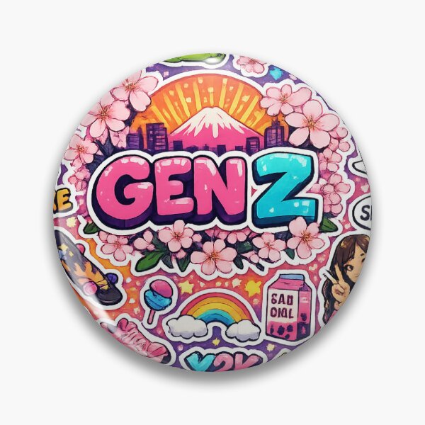 Item preview, genz sticker designed and sold by Timephoenix.
