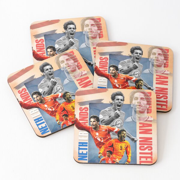 Item preview, Ruud van Nistelrooy Netherlands Football Poster Art Print designed and sold by Af-RT10.