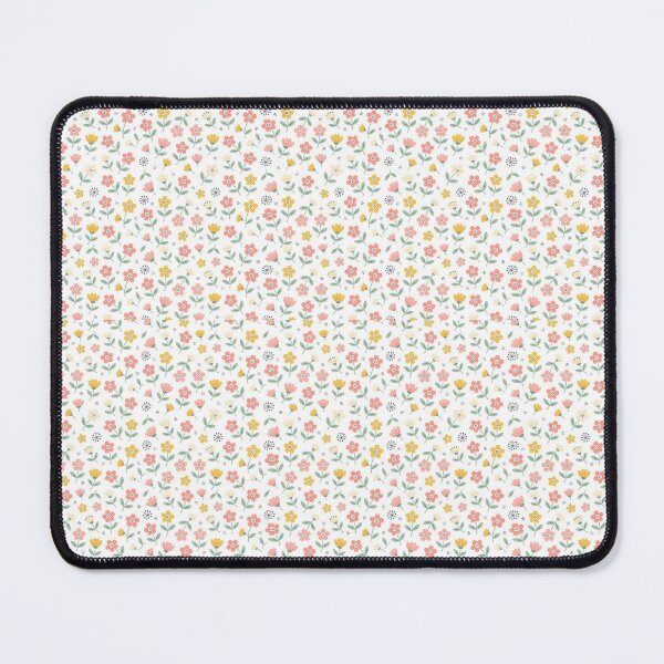 Item preview, Cute Ditsy Floral Seamless Pattern in Pastel Pink and Yellow designed and sold by brandingpro.