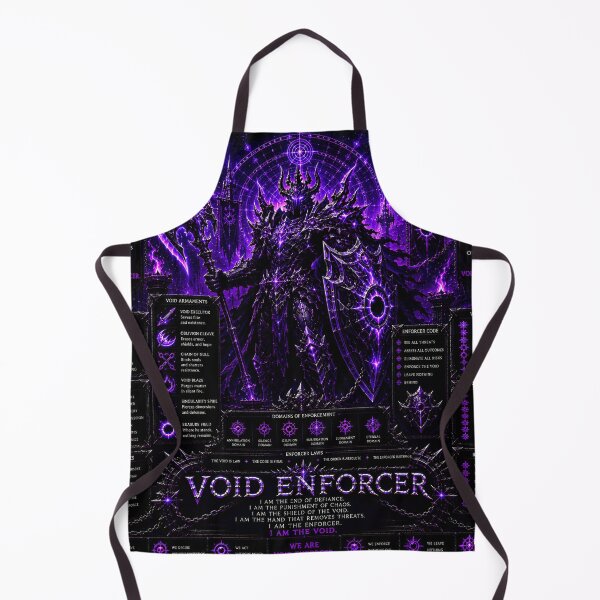 Item preview, Void Enforcer (Series 9) - Cyberpunk Interstellar Mainframe Security Tactical Warden Mech Art designed and sold by RiteshCenter.
