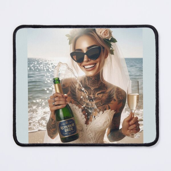 Item preview, Rocker Bride Champagne Party designed and sold by Voodoo Store Paranormal Collections.