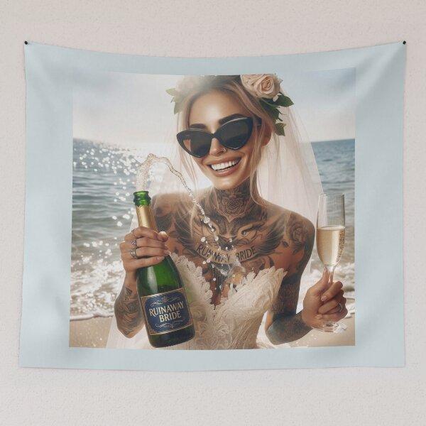 Item preview, Rocker Bride Champagne Party designed and sold by Voodoo Store Paranormal Collections.