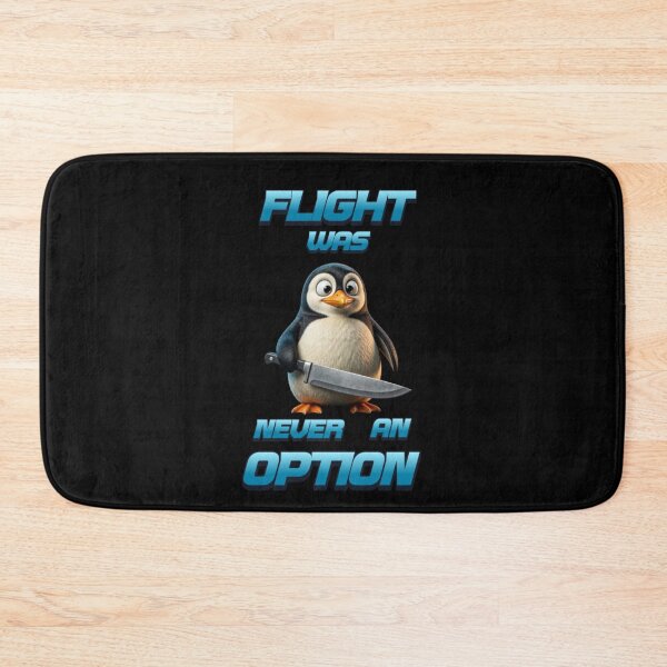 Item preview, Flight Was Never An Option Funny Penguin  designed and sold by TheEndDesign.