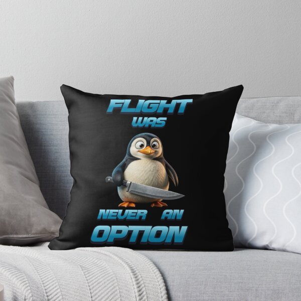 Item preview, Flight Was Never An Option Funny Penguin  designed and sold by TheEndDesign.