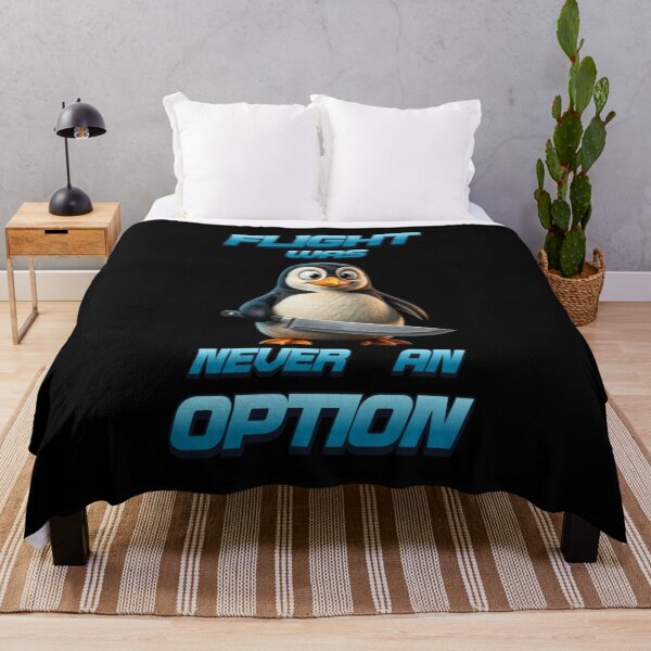 Item preview, Flight Was Never An Option Funny Penguin designed and sold by TheEndDesign.