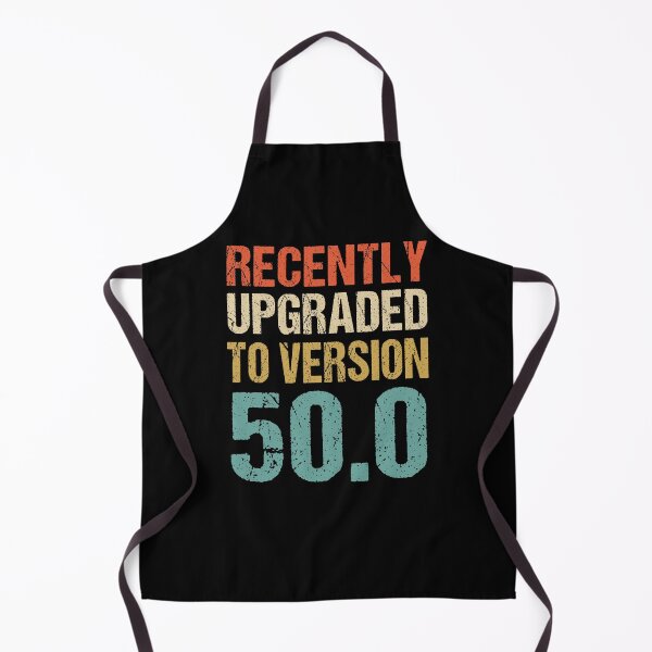 Item preview, Funny 50th Birthday- Recently Upgraded To Version 50.0 designed and sold by FernaRoje.