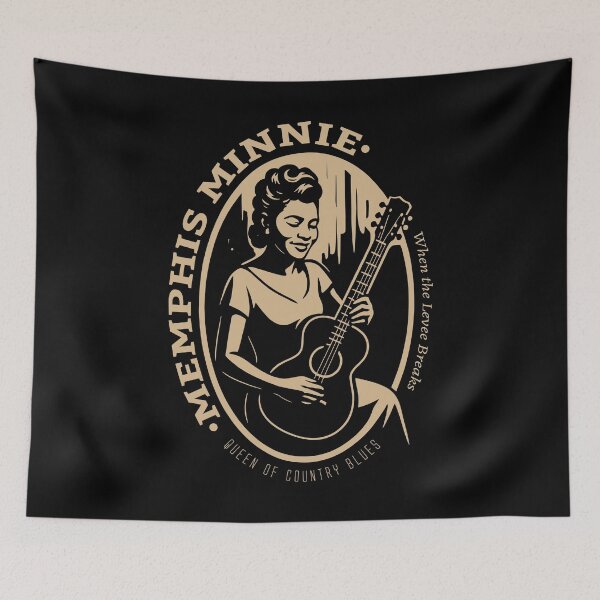Item preview, Memphis Minnie Country Blues Tribute designed and sold by Boogosh.
