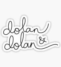 dolan and dolan Sticker