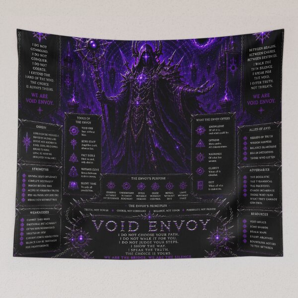 Item preview, Void Envoy (Series 9) - Cyberpunk Interstellar Tactical Network Messenger Proxy Mech Art designed and sold by RiteshCenter.