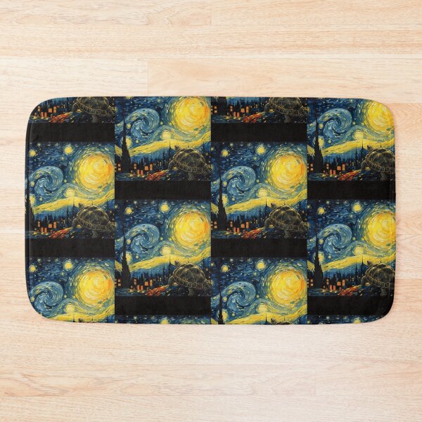 Item preview, Turtle Starry Night Van Gogh Art Lover Men Women designed and sold by antoniaautzer.