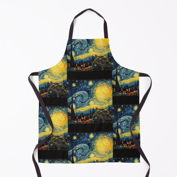 Item preview, Turtle Starry Night Van Gogh Art Lover Men Women designed and sold by antoniaautzer.