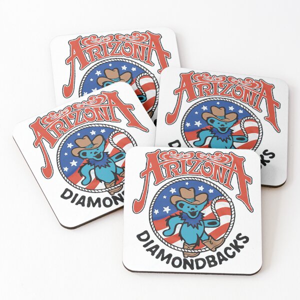 Item preview, Arizona Diamondbacks Baseball Grateful Dead Dancing Bear designed and sold by Hewstyle.