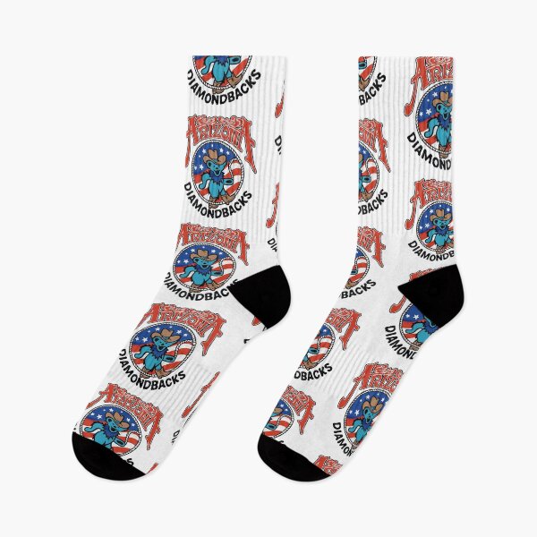 Item preview, Arizona Diamondbacks Baseball Grateful Dead Dancing Bear designed and sold by Hewstyle.