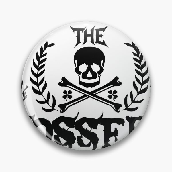 Item preview, Skull Crossbones Heraldic Crest Text Emblem designed and sold by snugglee.