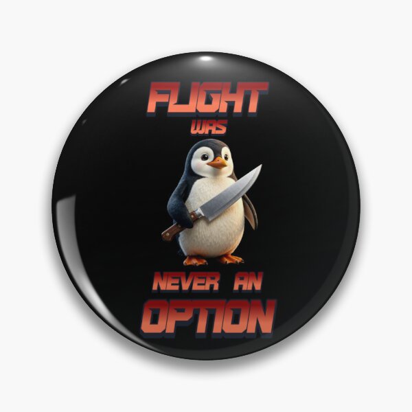 Item preview, Flight Was Never An Option Funny Penguin  designed and sold by TheEndDesign.