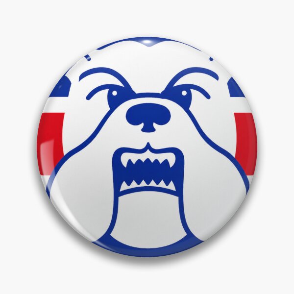 Item preview, Footscray Western Bulldogs VFL AFL Logo Drawing designed and sold by Luke Foran Sports Art.