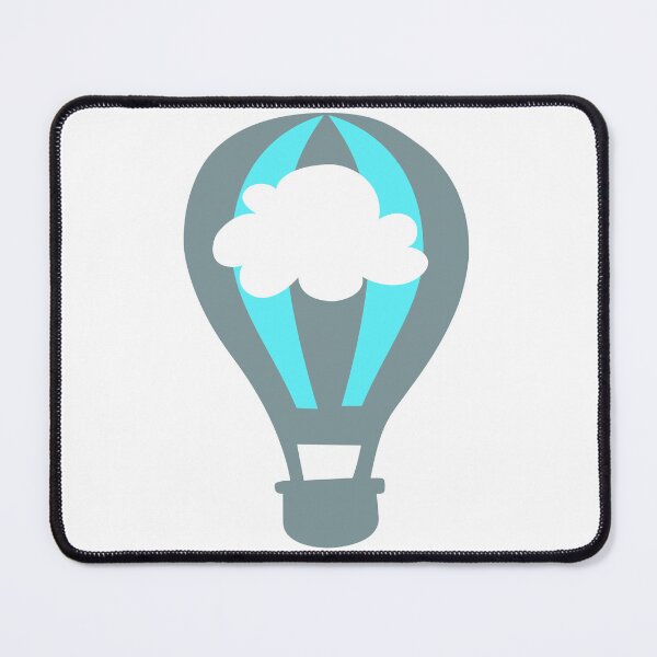 Item preview, Balloon, hot air balloon, ballooning, sky, cloud, children's room designed and sold by eskima.
