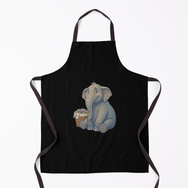 Item preview, Elephant Laundry Day Illustration designed and sold by Timowo Studio | Fine Line Wildlife Art & Modern Nature Graphics.