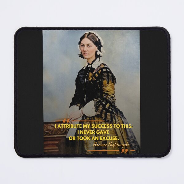 Item preview, Florence Nightingale Quote Painted HD Art designed and sold by DiverseDazzle.