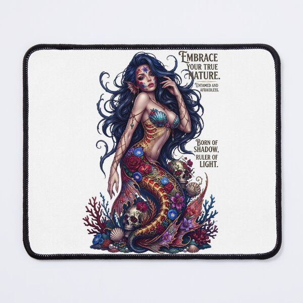 Item preview, Mermaid Shadow Light Nature designed and sold by Sovereign Supply Co..