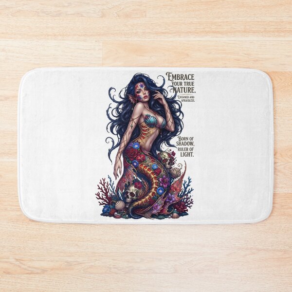 Item preview, Mermaid Shadow Light Nature designed and sold by Sovereign Supply Co..