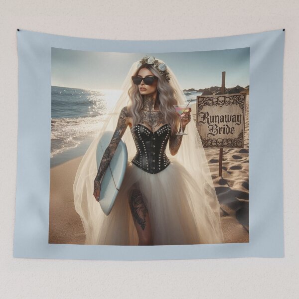 Item preview, Runaway Bride Coastal Gothic designed and sold by Voodoo Store Paranormal Collections.