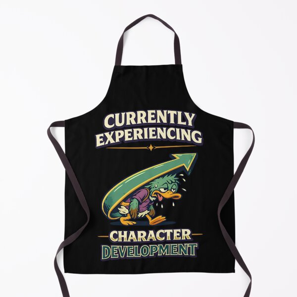Item preview, Currently Experiencing Character Development Funny Duck Design designed and sold by TeeTimeTreasure.