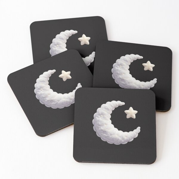 Item preview, Cozy Crescent Moon with Tiny Star designed and sold by JAMESAMORN.