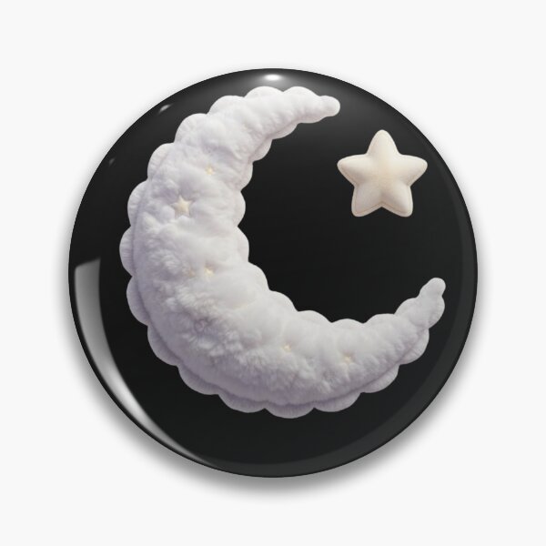 Item preview, Cozy Crescent Moon with Tiny Star designed and sold by JAMESAMORN.