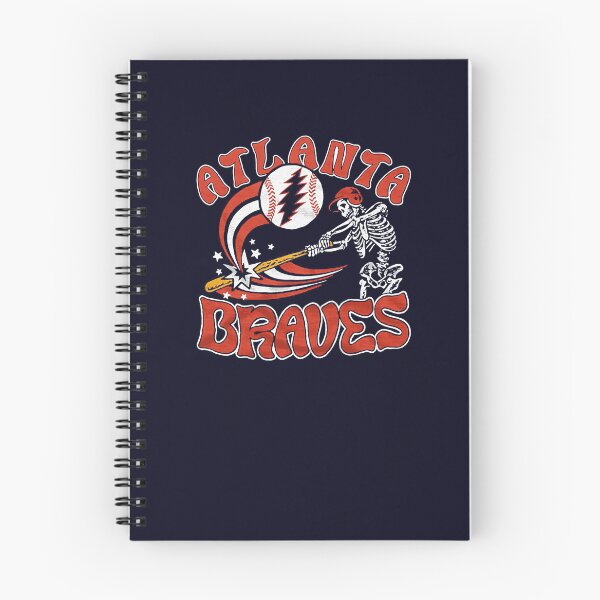 Item preview, Atlanta Braves Baseball Grateful Dead Skeleton Batter designed and sold by Hewstyle.