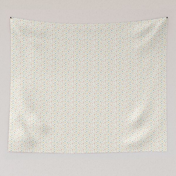 Item preview, Cute Ditsy Floral Seamless Pattern in Pastel Pink and Yellow designed and sold by brandingpro.
