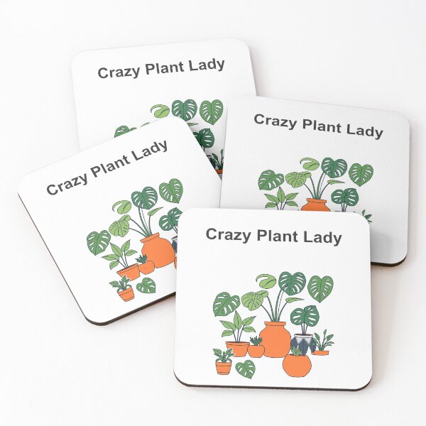 Item preview, Gardener Tote Bag - "Crazy Plant Lady" designed and sold by QuirkThreadsCo.